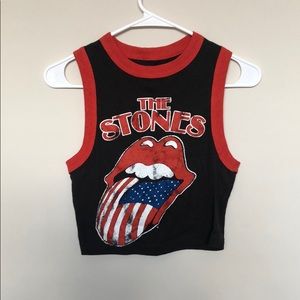 ROLLING STONES BAND TANK